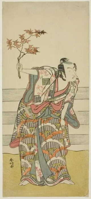 Framed Print : The Actor Ichikawa Monnosuke II in an Unidentified Role, c. 1785. Creator: Katsukawa Shunko Framed Print : The Actor Ichikawa Monnosuke II in an Unidentified Role, c. 1785. Creator: Katsukawa Shunko