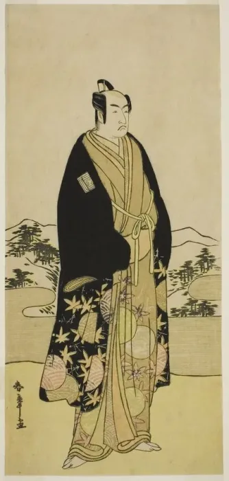 Framed Print : The Actor Ichikawa Monnosuke II in an Unidentified Role, Japan, early 1780s. Creator: Shunsho Framed Print : The Actor Ichikawa Monnosuke II in an Unidentified Role, Japan, early 1780s. Creator: Shunsho
