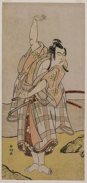 Actor Ichikawa Yaozo. Creator: Katsukawa Shunko (Japanese, 1743-1812)