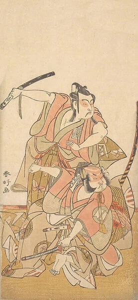 The Actor Ichikawa Yaozo II in the Role of Soga no Goro, ca. 1772