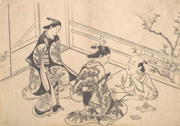 Framed Print : The Actor Ichimura Takenojo Reclining on a Balcony, ca. 1715. ca. 1715 Framed Print : The Actor Ichimura Takenojo Reclining on a Balcony, ca. 1715. ca. 1715