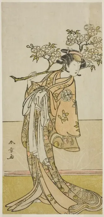 Framed Print : The Actor Ichimura Uzaemon IX in an Unidentified Role, Japan, c. 1775. Creator: Shunsho Framed Print : The Actor Ichimura Uzaemon IX in an Unidentified Role, Japan, c. 1775. Creator: Shunsho