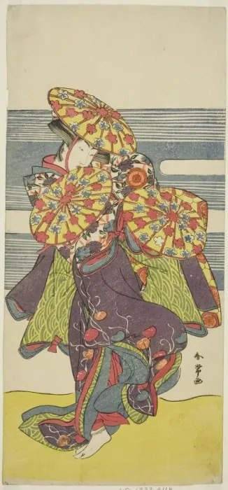 Framed Print : The Actor Iwai Hanshiro IV in the Hanagasa Dance in the Play Iromi-gusa Shiki no... c Framed Print : The Actor Iwai Hanshiro IV in the Hanagasa Dance in the Play Iromi-gusa Shiki no... c