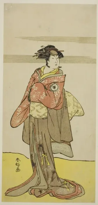Framed Print : The Actor Iwai Hanshiro IV as Hitomaru Disguised as the Geisha Oshun in the Play Edo Framed Print : The Actor Iwai Hanshiro IV as Hitomaru Disguised as the Geisha Oshun in the Play Edo