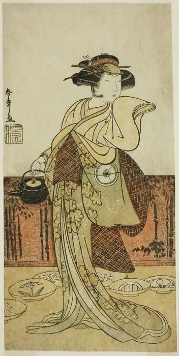 Framed Print : The Actor Iwai Hanshiro IV as Tsukisayo in the Play Gohiiki Nenne Soga, Performed... c. 1779. Creator: Shunsho Framed Print : The Actor Iwai Hanshiro IV as Tsukisayo in the Play Gohiiki Nenne Soga, Performed... c. 1779. Creator: Shunsho