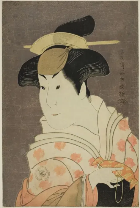 Framed Print : The actor Iwai Hanshiro IV as the wet nurse Shigenoi, 1794. Creator: Shunsho Framed Print : The actor Iwai Hanshiro IV as the wet nurse Shigenoi, 1794. Creator: Shunsho