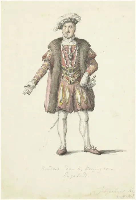 Framed Print : An actor as King Henry VIII of England, 1780-1836. Creator: Johannes Jelgerhuis Framed Print : An actor as King Henry VIII of England, 1780-1836. Creator: Johannes Jelgerhuis