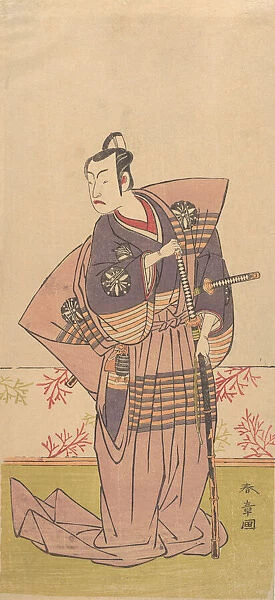 The Actor Matsumoto Koshiro 2nd as a Samurai, 1771-72. Creator: Shunsho
