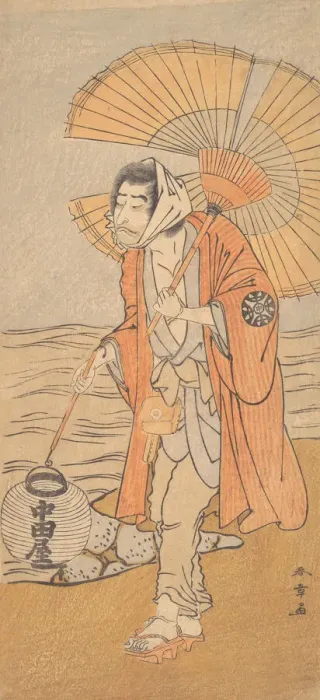 Framed Print : The Actor Nakamura Nakazo I, ca. 1775. Creator: Shunsho Framed Print : The Actor Nakamura Nakazo I, ca. 1775. Creator: Shunsho