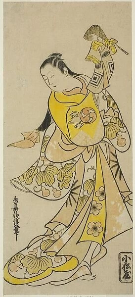 The Actor Nakamura Takesaburo I as Kewaizaka no Shosho (?), c. 1718