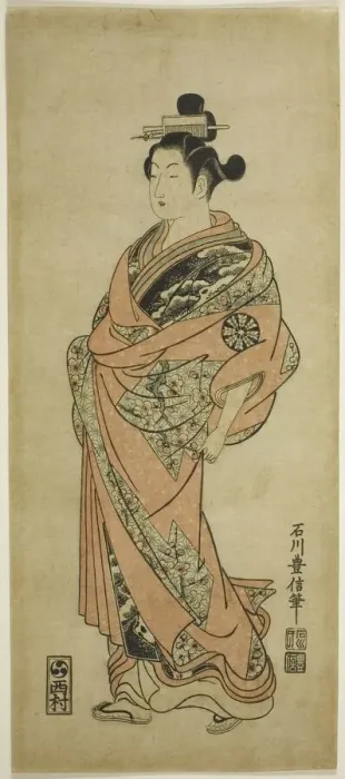 Framed Print : The Actor Nakamura Tomijuro I, c. 1755. Creator: Ishikawa Toyonobu Framed Print : The Actor Nakamura Tomijuro I, c. 1755. Creator: Ishikawa Toyonobu