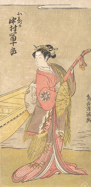 The Actor Nakamura Tomijuro in the Role of Koshizuka, ca. 1767. ca. 1767