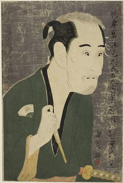 The actor Onoe Matsusuke I as Matsushita Mikinoshin, 1794. Creator: Shunsho