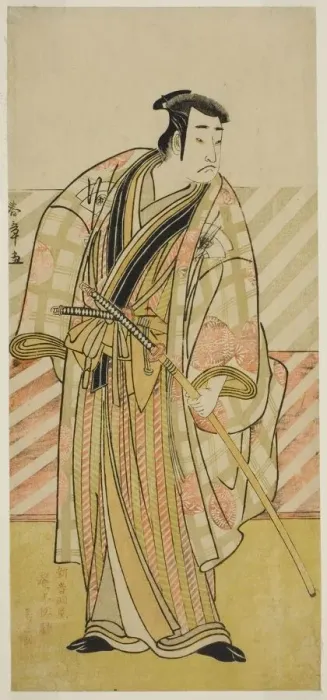 Framed Print : The Actor Onoe Matsusuke I in an Unidentified Role, Japan, c. 1782. Creator: Shunsho Framed Print : The Actor Onoe Matsusuke I in an Unidentified Role, Japan, c. 1782. Creator: Shunsho