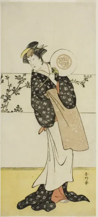Framed Print : The Actor Osagawa Tsuneyo II, Possibly as Misao Gozen, in the Play Chiyo no Hajime... c. 1785. Creator: Katsukawa Shunko Framed Print : The Actor Osagawa Tsuneyo II, Possibly as Misao Gozen, in the Play Chiyo no Hajime... c. 1785. Creator: Katsukawa Shunko