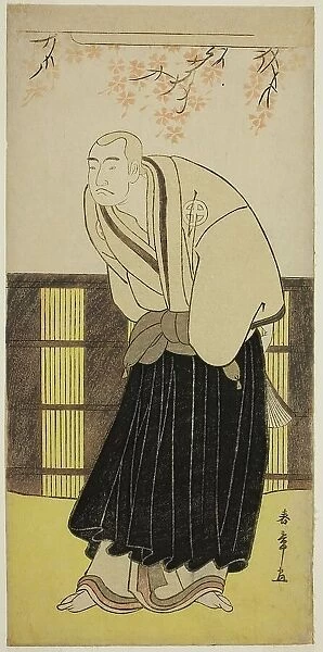 The Actor Otani Hiroji III as the Monk Izayoibo in the Play Keisei Katabira ga Tsuji... c. 1783. Creator: Shunsho
