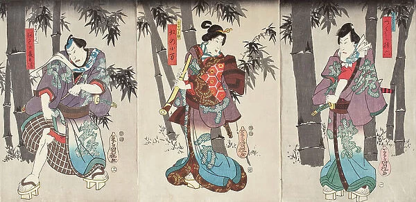 Actor in the Role of Asada Itcho, between circa 1843 and circa 1855. Creator: Utagawa Kuniteru