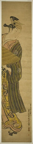 The Actor Sanogawa Ichimatsu I, c. 1744. Creator: Okumura Masanobu