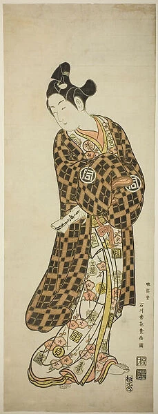 The Actor Sanogawa Ichimatsu I as Hisamatsu, c. 1748. Creator: Ishikawa Toyonobu