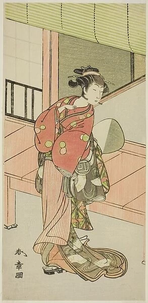 The Actor Sanogawa Ichimatsu II in an Unidentified Role, Japan, c. 1773 / 74. Creator: Shunsho