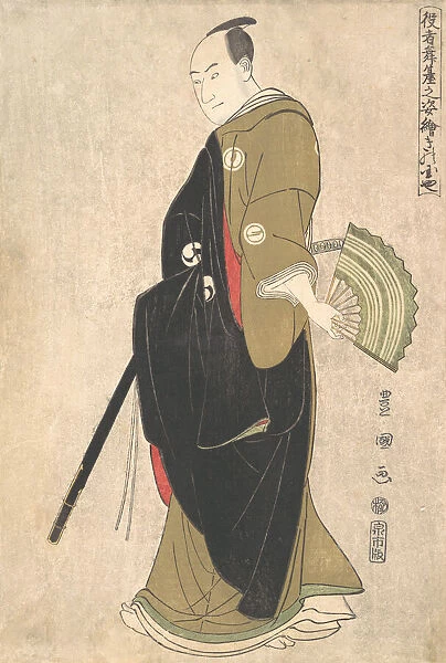 The Actor Sawamura Sojuro III (Kinokuniya), ca. 1795. Creator: Utagawa Toyokuni I