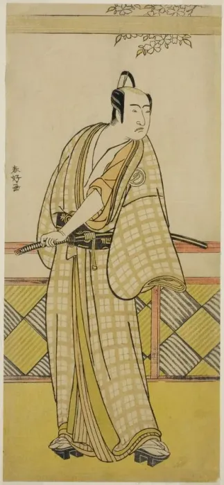 Framed Print : The Actor Sawamura Sojuro III in an Unidentified Role, late 1780s Framed Print : The Actor Sawamura Sojuro III in an Unidentified Role, late 1780s