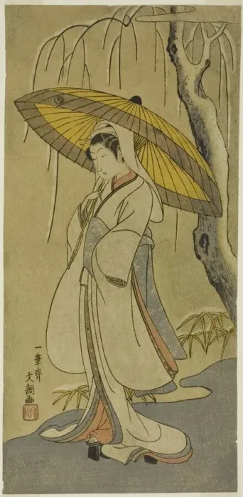 Framed Print : The Actor Segawa Kikunojo II as the Heron Maiden in the play Cotton Wadding of Izu Framed Print : The Actor Segawa Kikunojo II as the Heron Maiden in the play Cotton Wadding of Izu