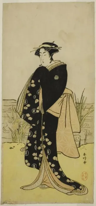 Framed Print : The Actor Segawa Kikunojo III as Oshichi in the Play Junshoku Edo Murasaki, Performed Framed Print : The Actor Segawa Kikunojo III as Oshichi in the Play Junshoku Edo Murasaki, Performed