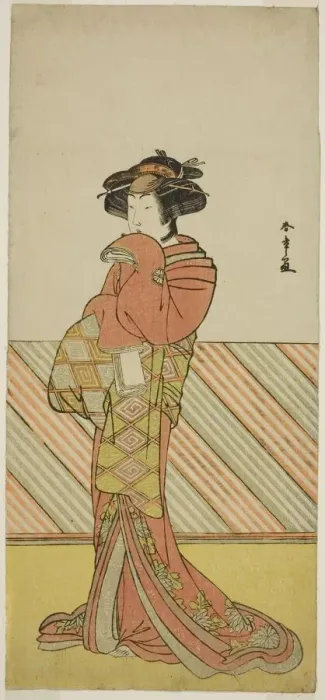 Framed Print : The Actor Segawa Kikunojo III in an Unidentified Role, Japan, c. 1778. Creator: Shunsho Framed Print : The Actor Segawa Kikunojo III in an Unidentified Role, Japan, c. 1778. Creator: Shunsho