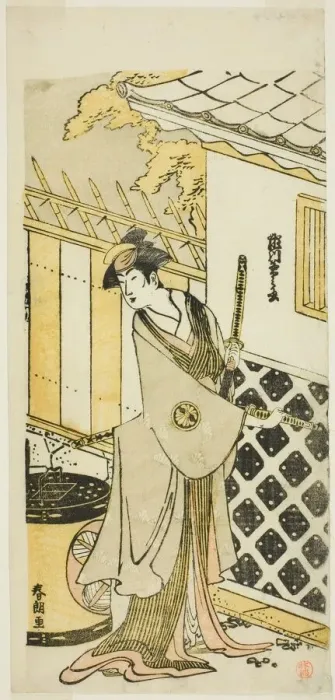 Framed Print : The Actor Segawa Kikunojo III as a Woman of a Samurai Family, Japan, c. 1786 Framed Print : The Actor Segawa Kikunojo III as a Woman of a Samurai Family, Japan, c. 1786
