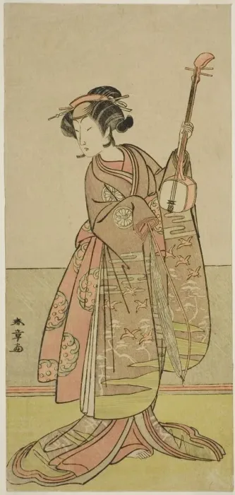 Framed Print : The Actor Segawa Yujiro I in an Unidentified Role, Japan, c. 1775. Creator: Shunsho Framed Print : The Actor Segawa Yujiro I in an Unidentified Role, Japan, c. 1775. Creator: Shunsho