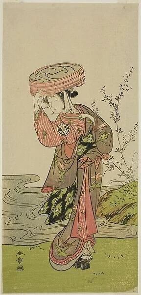 The Actor Segawa Yujiro (or Segawa Kikunojo III) in an Unidentified Role, Japan, c. 1774. Creator: Shunsho