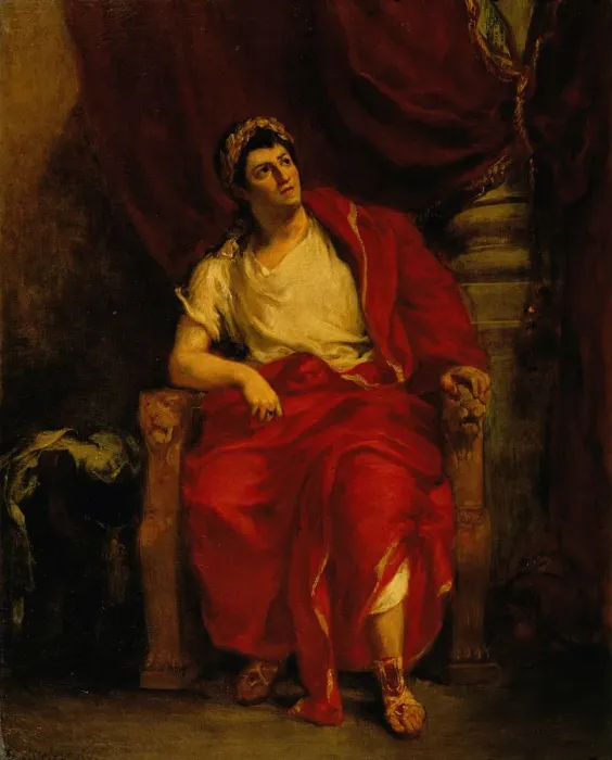 Framed Print : The Actor Talma as Nero in Britannicus Framed Print : The Actor Talma as Nero in Britannicus
