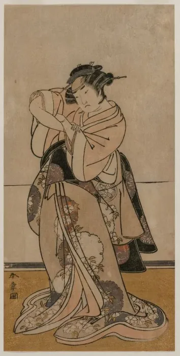 Framed Print : Actor Yamashita Yaozo. Creator: Katsukawa Shunsho (Japanese, 1726-1792)