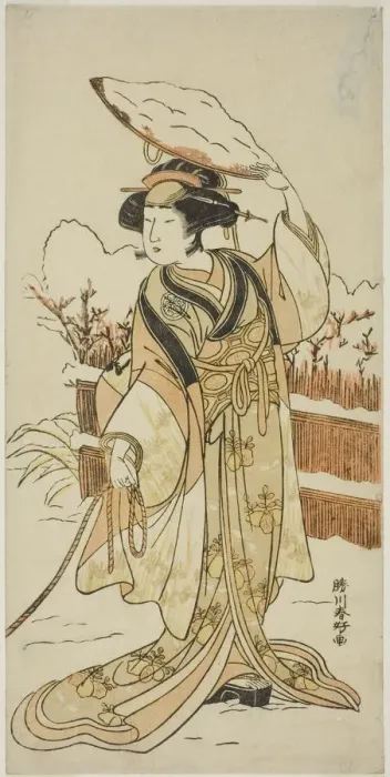 Framed Print : The Actor Yoshizawa Ayame IV as Yadorigi, the Sister of Nikaido Shinanosuke, Disguised Framed Print : The Actor Yoshizawa Ayame IV as Yadorigi, the Sister of Nikaido Shinanosuke, Disguised