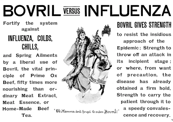 Framed Print : Advertisement for Bovril, 1895. Creator: Unknown Framed Print : Advertisement for Bovril, 1895. Creator: Unknown