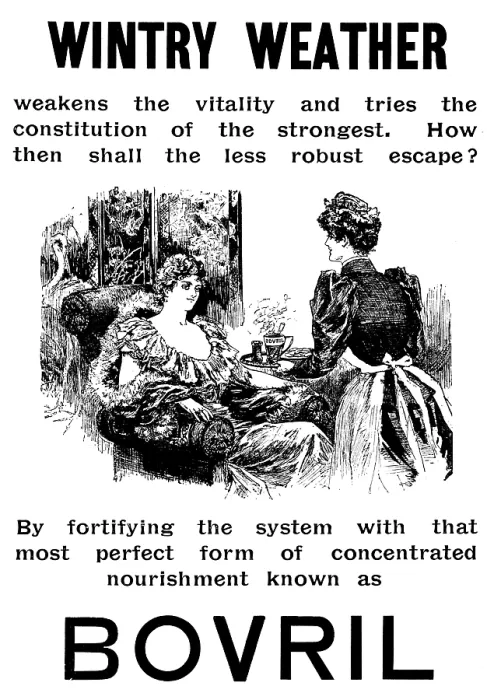 Framed Print : Advertisement for Bovril, 1895. Creator: Unknown Framed Print : Advertisement for Bovril, 1895. Creator: Unknown