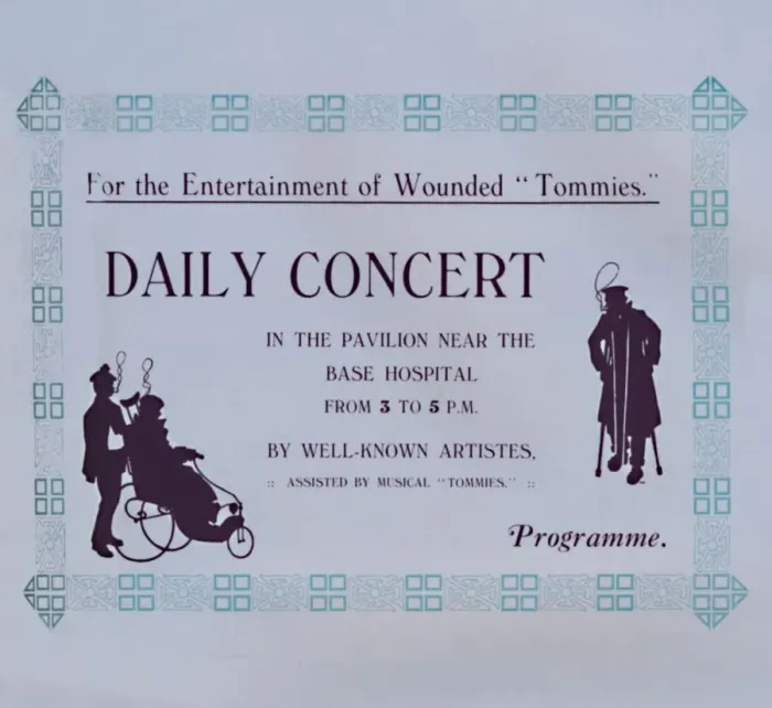 Framed Print : Advert For A Concert, 1917. Artist: Garratt & Atkinson Framed Print : Advert For A Concert, 1917. Artist: Garratt & Atkinson