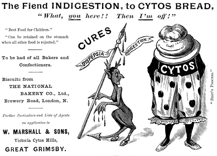 Framed Print : Advertisement for Cytos Bread, 1895. Creator: Unknown Framed Print : Advertisement for Cytos Bread, 1895. Creator: Unknown