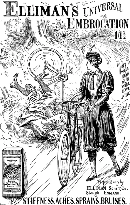 Framed Print : Advertisement for Elliman's Universal Embrocation, 1895. Creator: Joseph Swain. Advertisement for Elliman's Universal Embrocation, 1895. Creator: Joseph Swain Framed Print : Advertisement for Elliman's Universal Embrocation, 1895. Creator: Joseph Swain. Advertisement for Elliman's Universal Embrocation, 1895. Creator: Joseph Swain