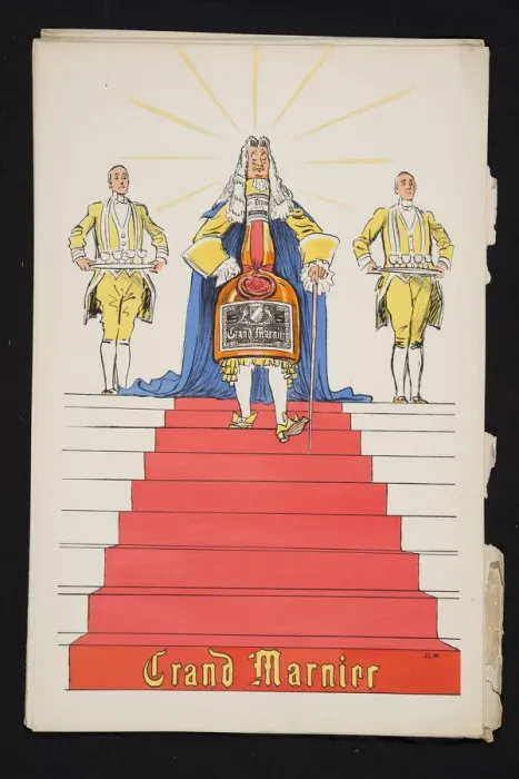 Framed Print : Advertisement for Grand Marnier, from White Bottoms pub. 1927 Framed Print : Advertisement for Grand Marnier, from White Bottoms pub. 1927