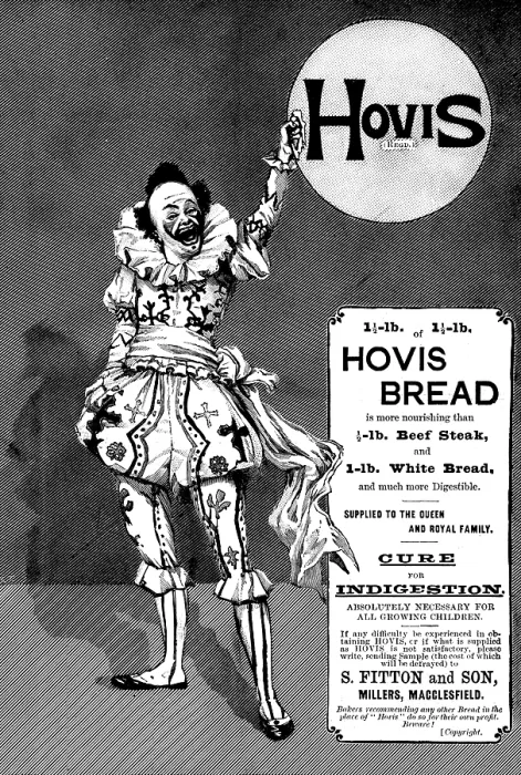 Framed Print : Advertisement for Hovis Bread, 1895. Creator: Unknown Framed Print : Advertisement for Hovis Bread, 1895. Creator: Unknown