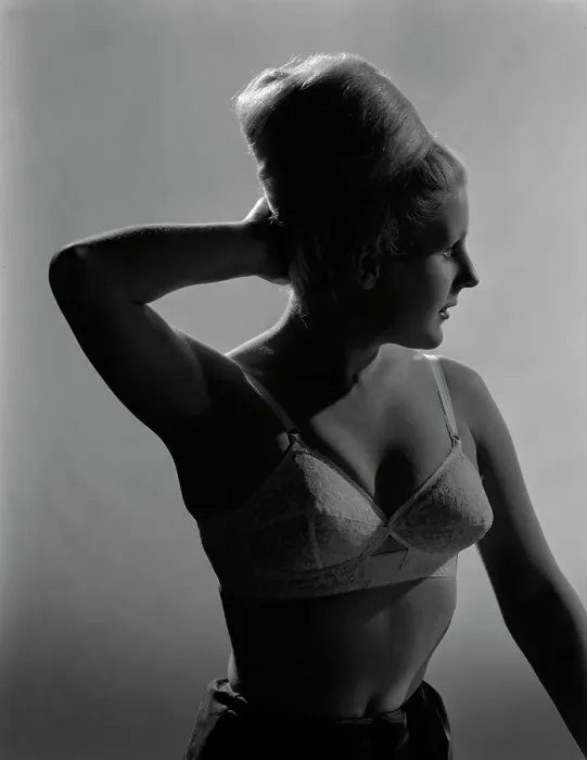 Framed Print : Advertising image for Truline bras, 1963. Artist: Michael Walters Framed Print : Advertising image for Truline bras, 1963. Artist: Michael Walters