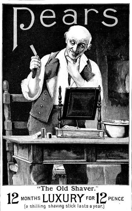 Framed Print : Advertisement for Pears Soap, 1895. Creator: Unknown. Advertisement for Pears Soap, 1895. Creator: Unknown Framed Print : Advertisement for Pears Soap, 1895. Creator: Unknown. Advertisement for Pears Soap, 1895. Creator: Unknown