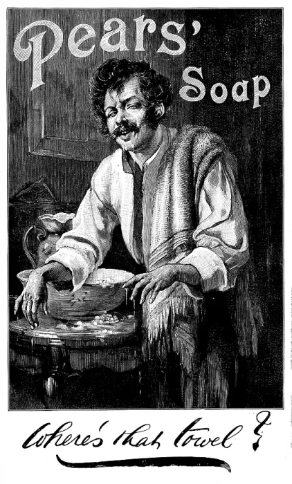 Framed Print : Advertisement for Pears Soap, 1895. Creator: Unknown. Advertisement for Pears Soap, 1895. Creator: Unknown Framed Print : Advertisement for Pears Soap, 1895. Creator: Unknown. Advertisement for Pears Soap, 1895. Creator: Unknown