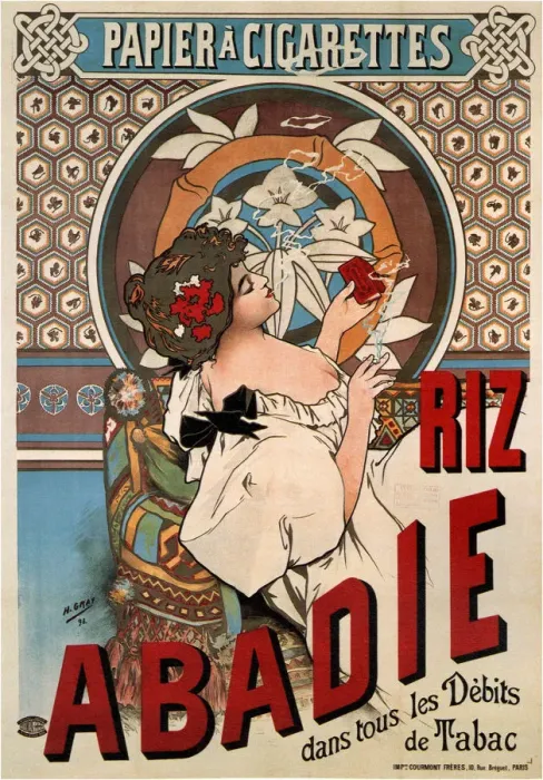 Framed Print : Advertising Poster for the tissue paper Abadie, 1898. Artist: Gray (Boulanger), Henri (1858-1924) Framed Print : Advertising Poster for the tissue paper Abadie, 1898. Artist: Gray (Boulanger), Henri (1858-1924)