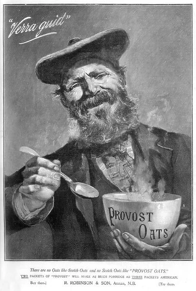 Advertisement for Provost Oats, 1901