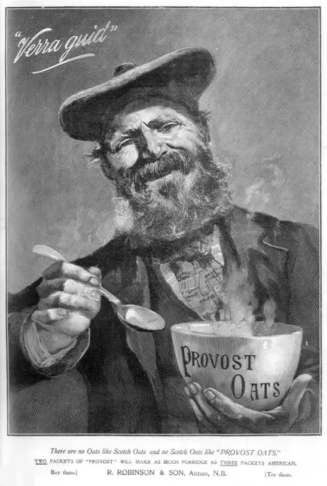 Framed Print : Advertisement for Provost Oats, 1901 Framed Print : Advertisement for Provost Oats, 1901