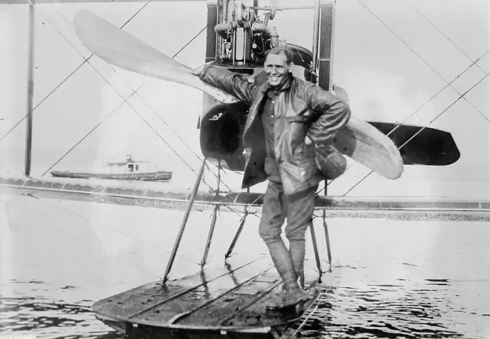 Framed Print : A.D. Smith, Army Aviator, between c1915 and c1920. Creator: Bain News Service Framed Print : A.D. Smith, Army Aviator, between c1915 and c1920. Creator: Bain News Service