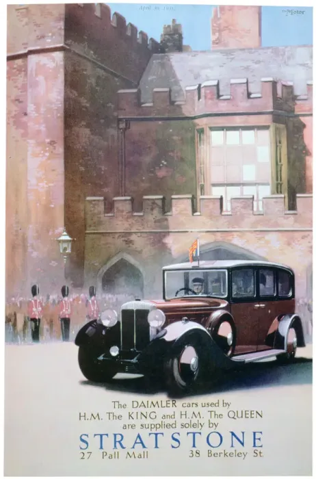 Framed Print : Advert for Stratstone car retailers, 1935 Framed Print : Advert for Stratstone car retailers, 1935